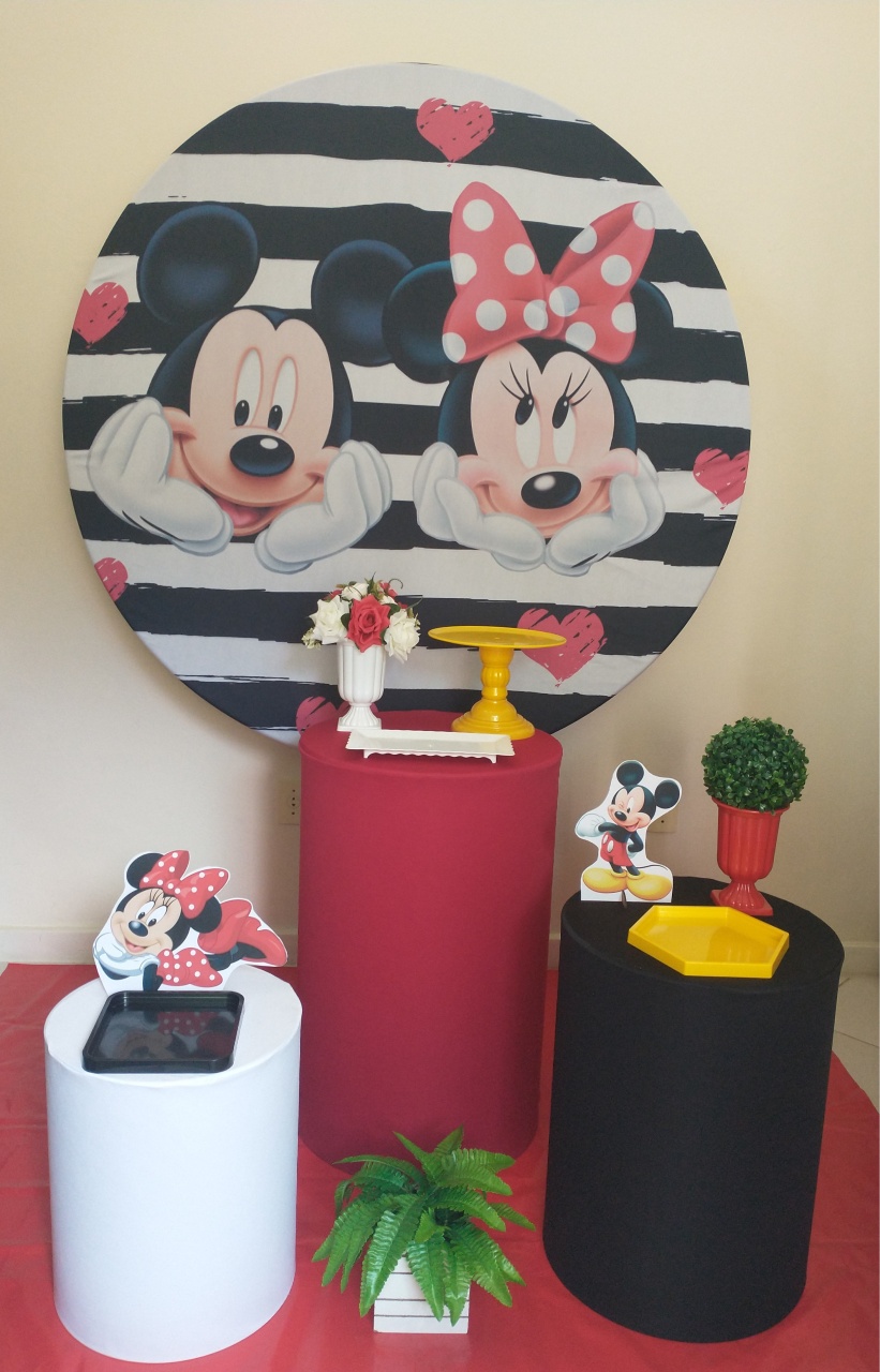 Mickey E Minie - Gi Festas  Pegue e Monte