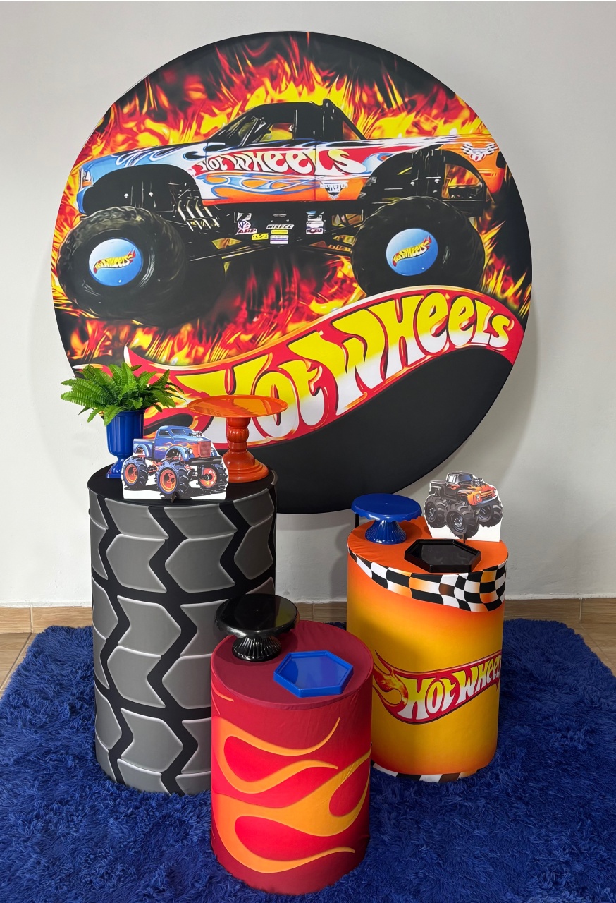 Hotweels / Monsters Truck - Gi Festas  Pegue e Monte