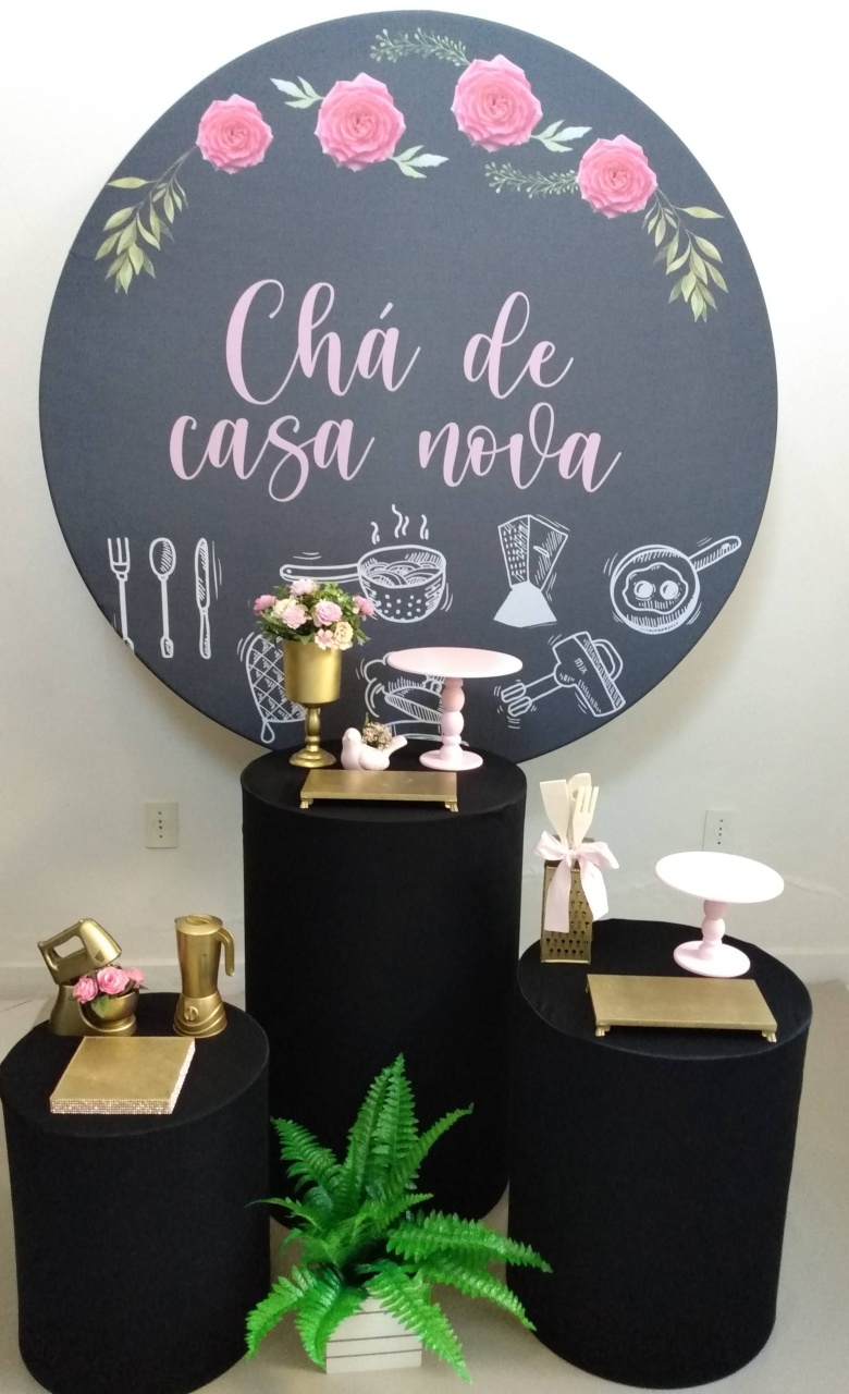 Chá Casa Nova - Gi Festas  Pegue e Monte