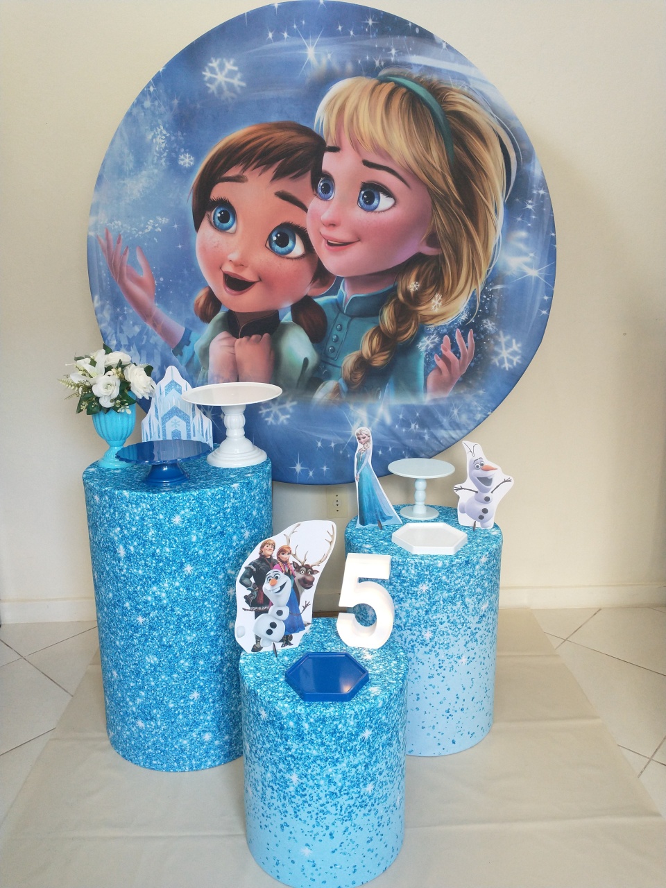 Frozen Criança - Gi Festas  Pegue e Monte