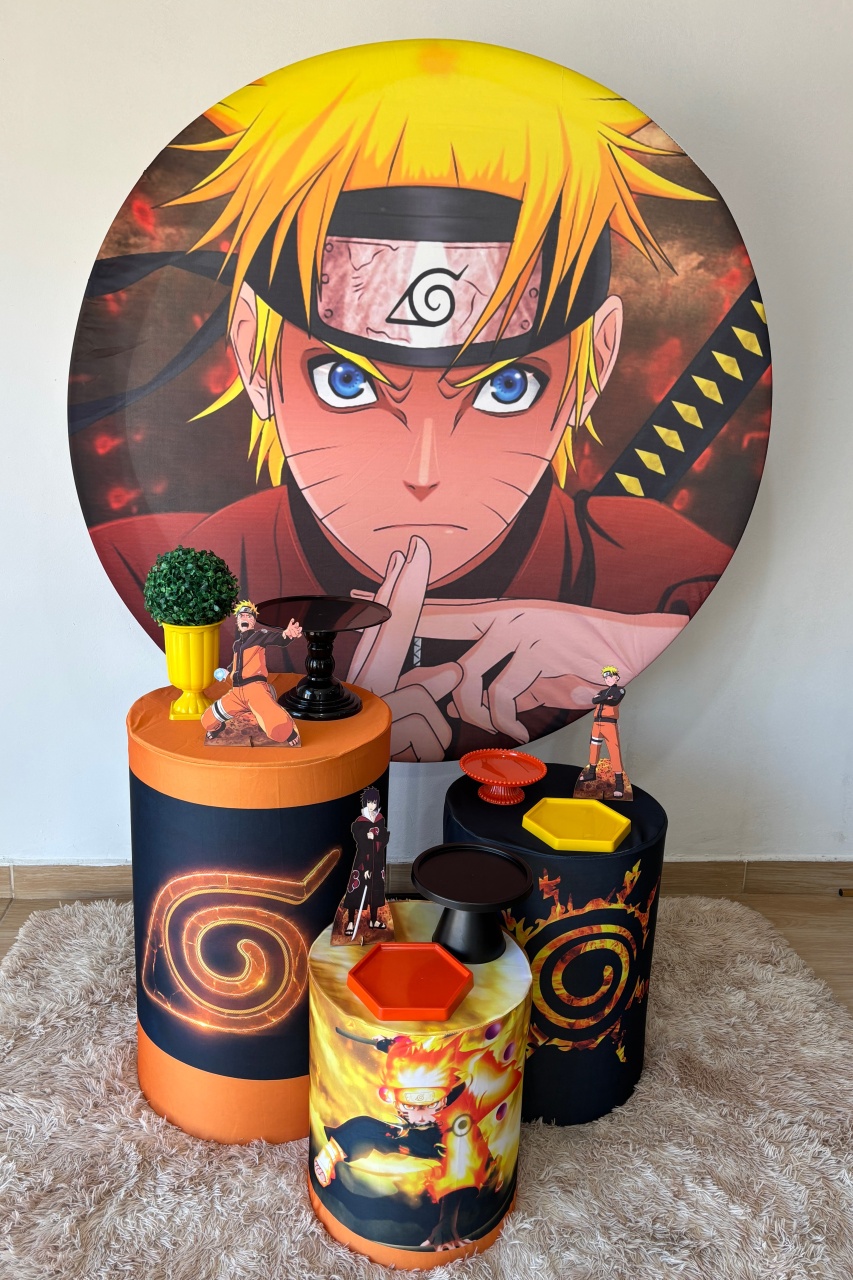 Naruto - Gi Festas  Pegue e Monte
