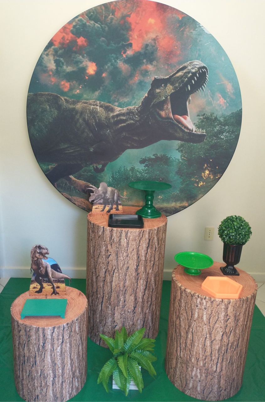 Dino Jurassic - Gi Festas  Pegue e Monte