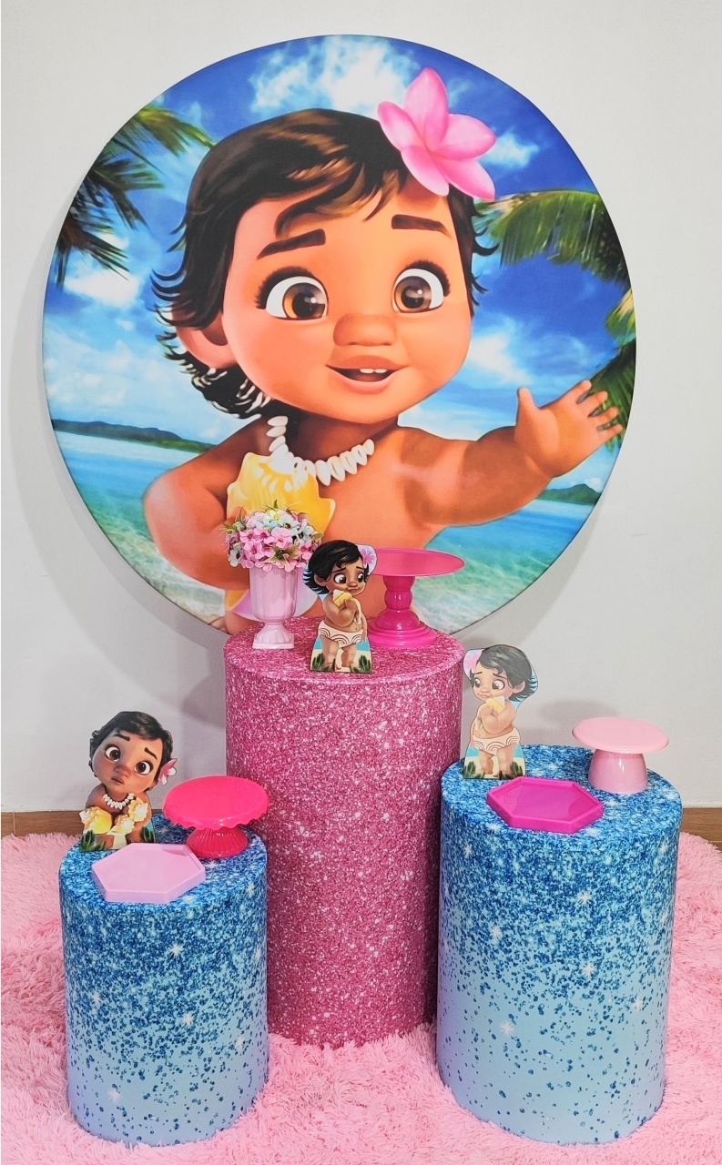 Moana Baby - Gi Festas  Pegue e Monte