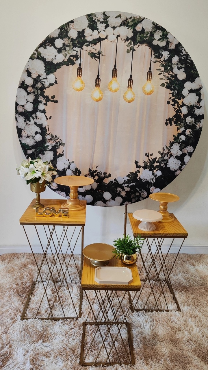 Floral Com Luzes  - Gi Festas  Pegue e Monte
