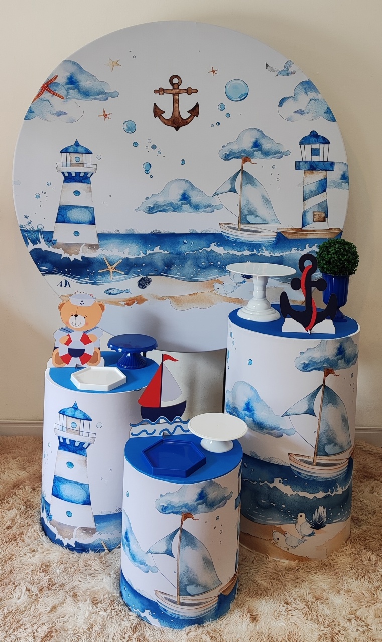 Marinheiro Com Display - Gi Festas  Pegue e Monte