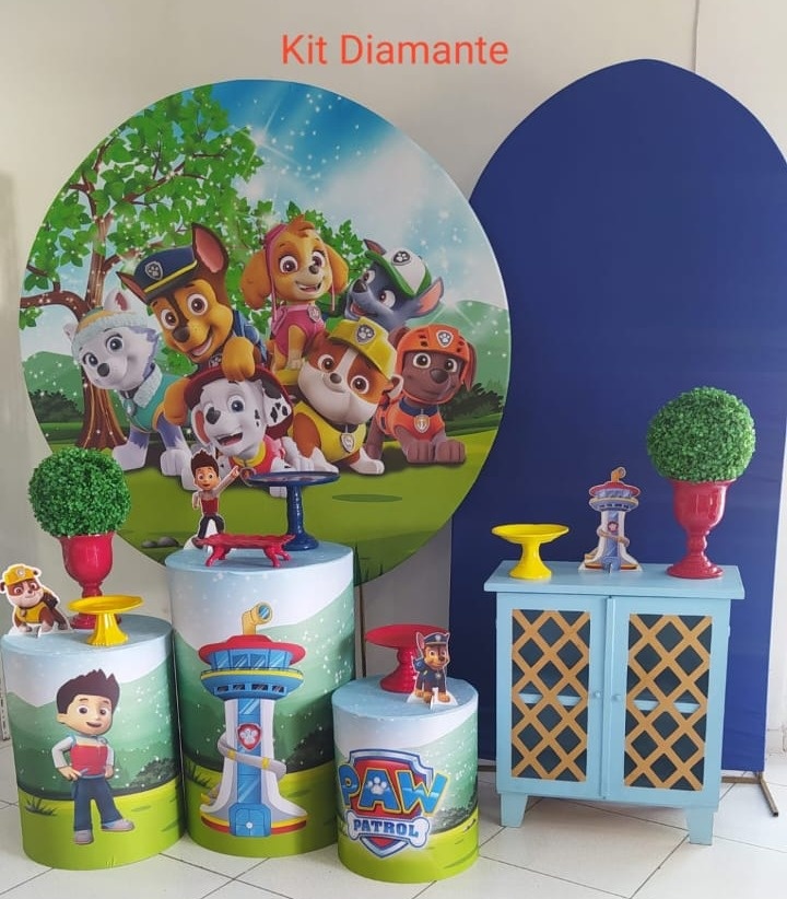 Kit Patrulha Canina Novo Diamante - Inspire Festas