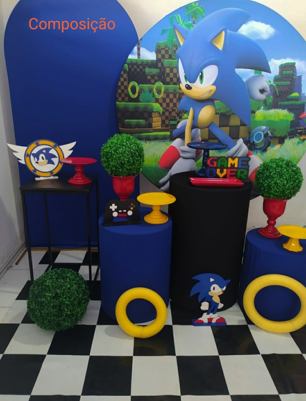 Kit Sonic Composição - Inspire Festas