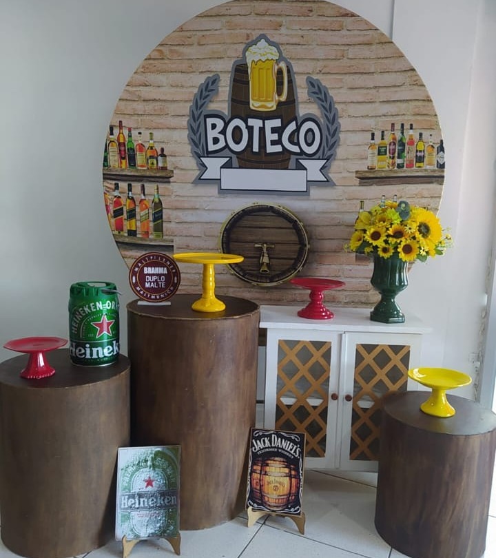 Kit Boteco Ouro - Inspire Festas