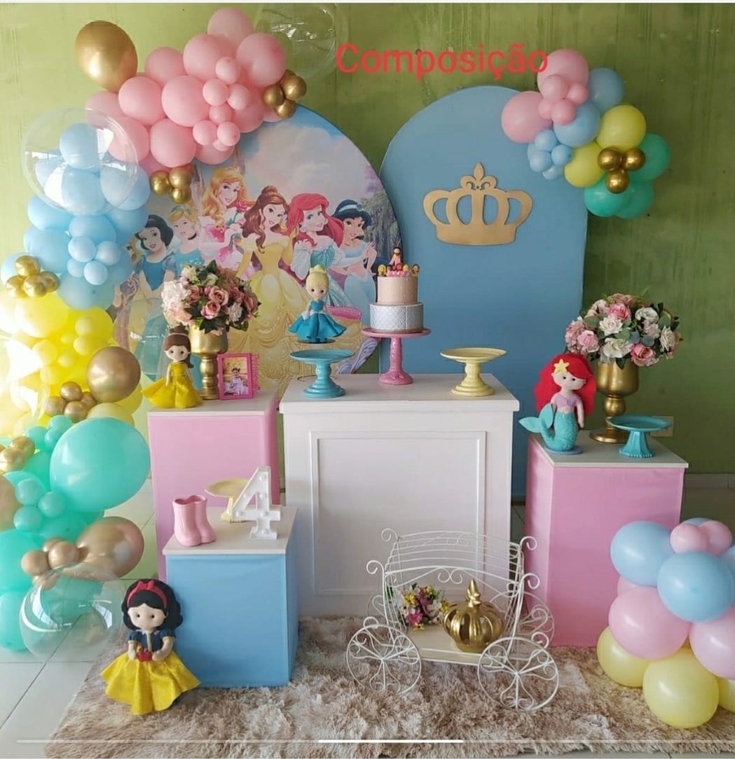 Kit Princesas Composição - Inspire Festas