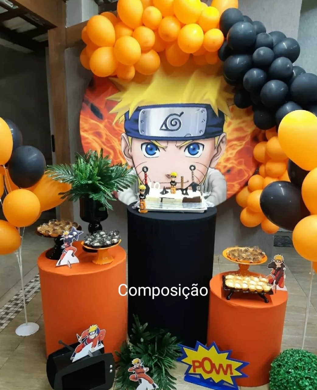 Kit Naruto Composição - Inspire Festas