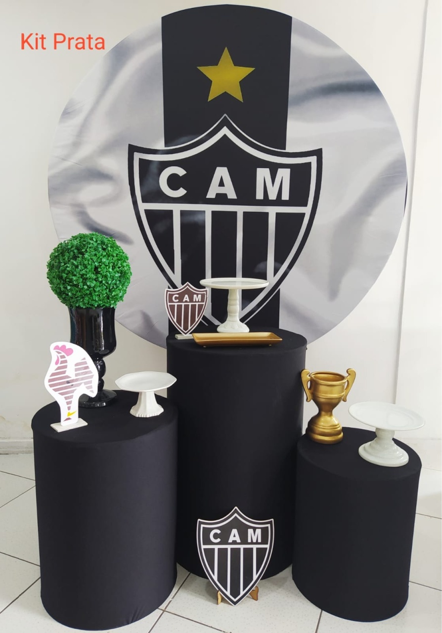 Kit Atlético Prata - Inspire Festas
