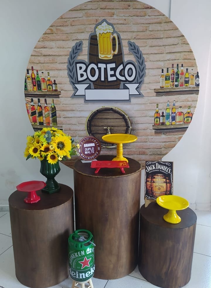 Kit Boteco Prata - Inspire Festas