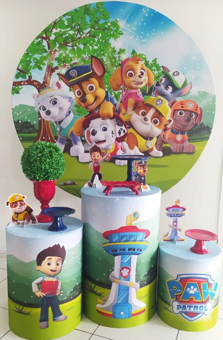 Kit Patrulha Canina Novo Prata - Inspire Festas