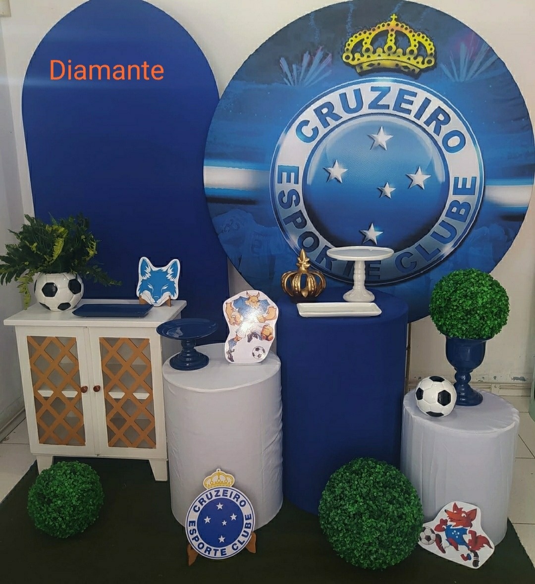 Kit Cruzeiro Cilindro E Comoda Diamante - Inspire Festas