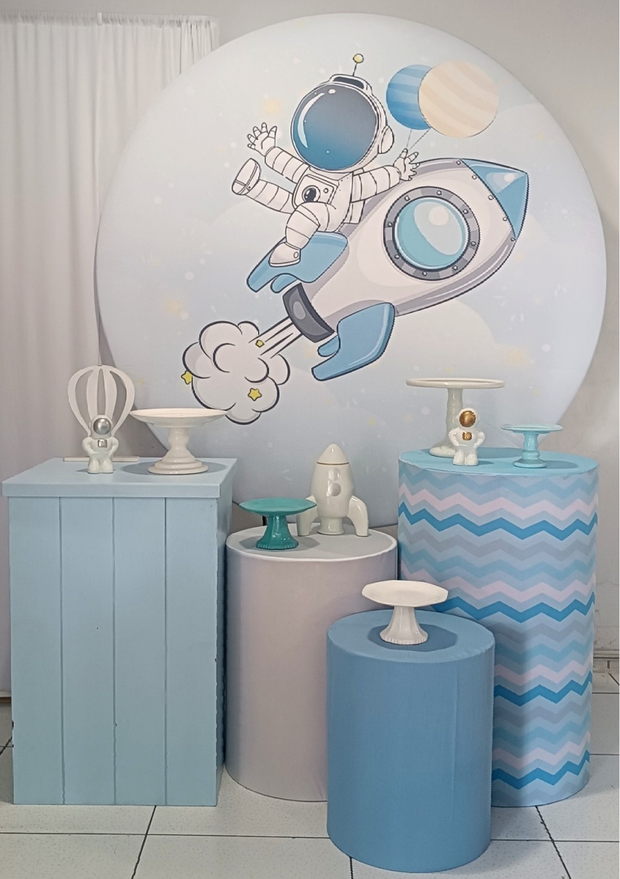 Kit Astronauta Ouro - Inspire Festas
