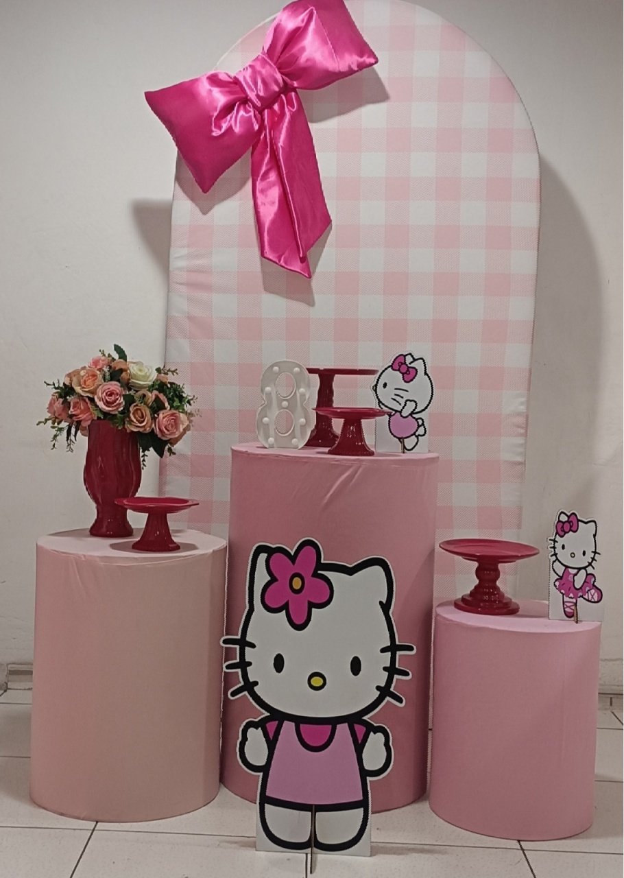 Kit Hello Kitty Prata - Inspire Festas