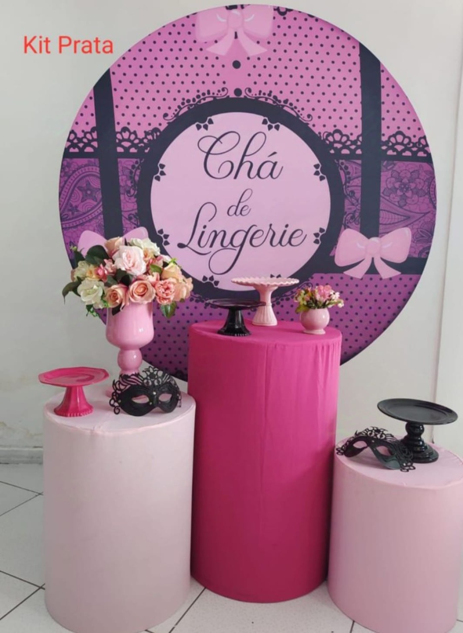Kit Chá de Lingerie Prata - Inspire Festas