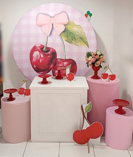 Kit Cerejinha Ouro - Inspire Festas