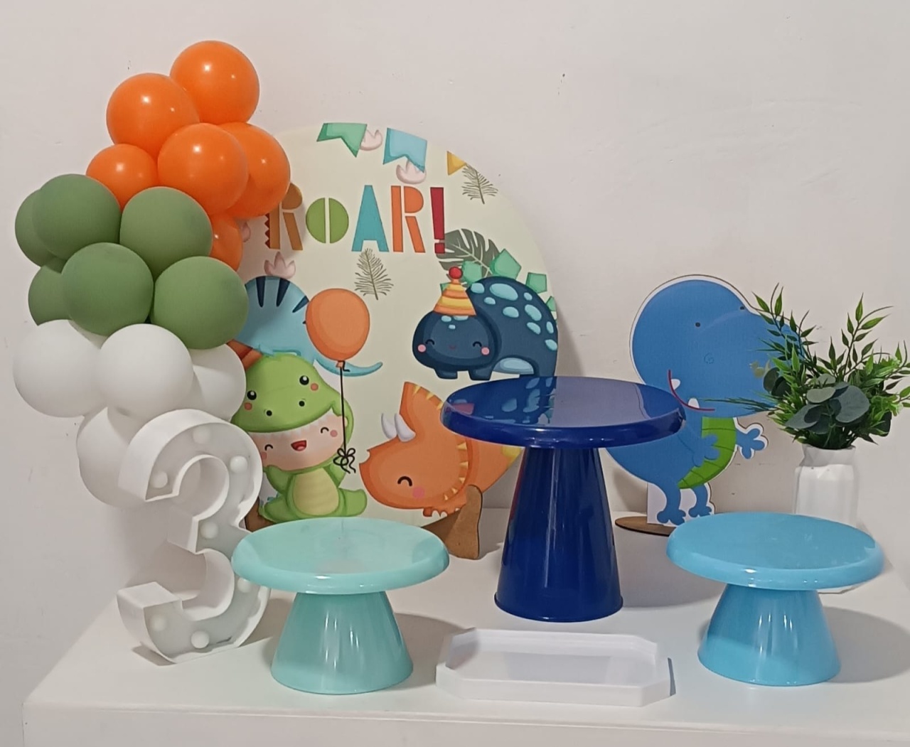 Mini Kit Dino Baby - Inspire Festas