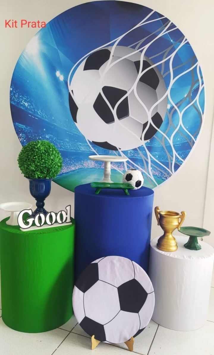 Kit Futebol Prata - Inspire Festas