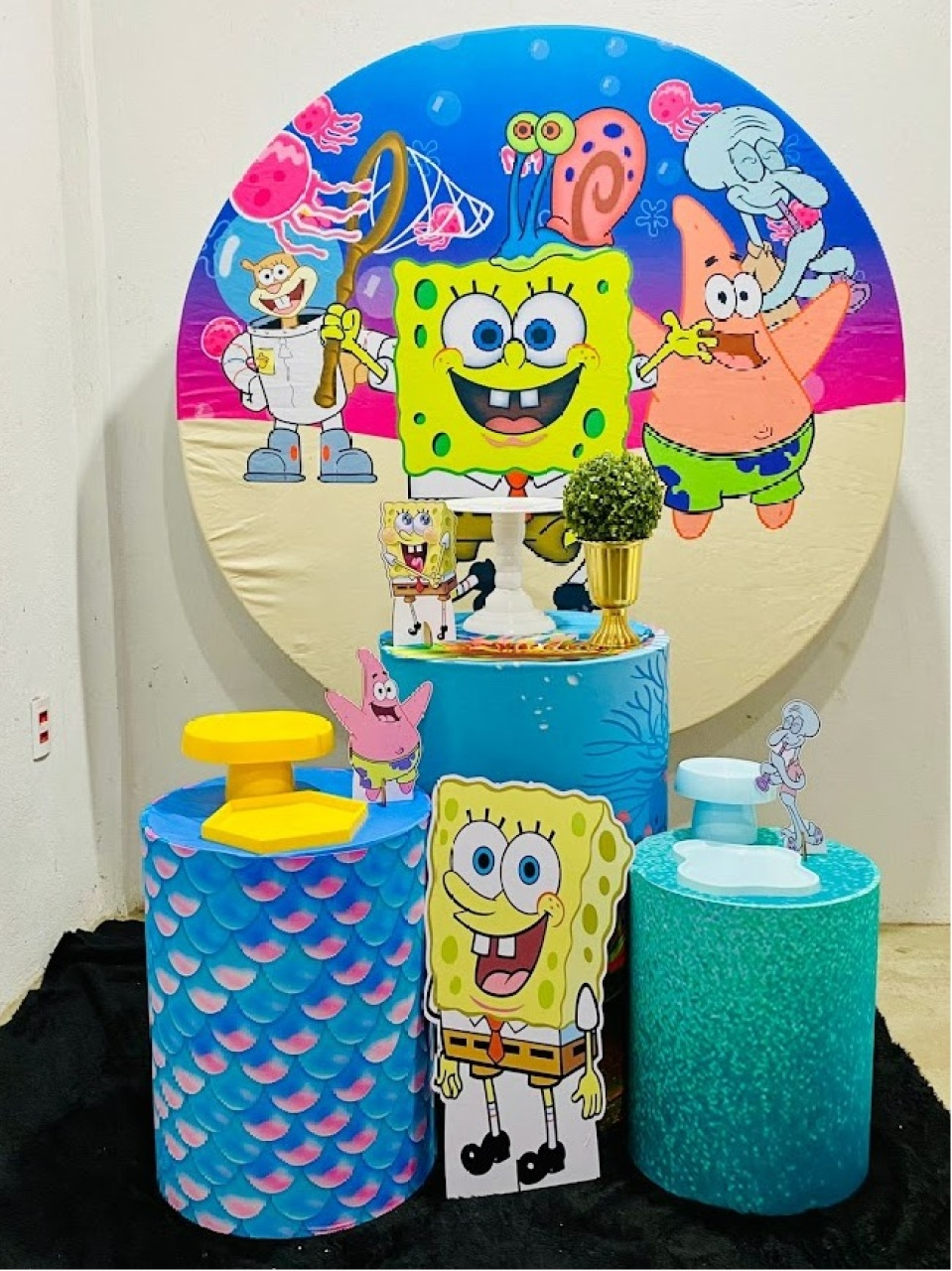 Bob Esponja Kit Prata - Felicittà Festas