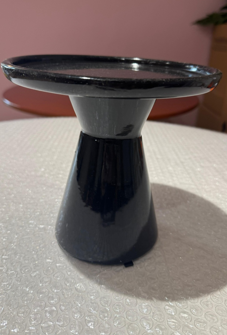Boleira Cone Pequena Preta 17,5 X18Cm  - Felicittà Festas