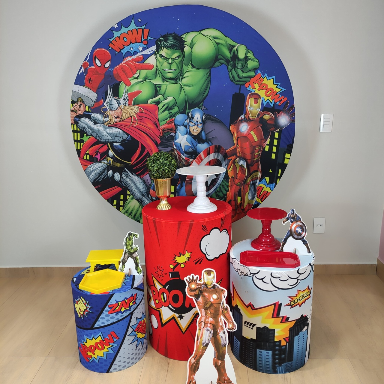 Vingadores Kit Prata - Felicittà Festas