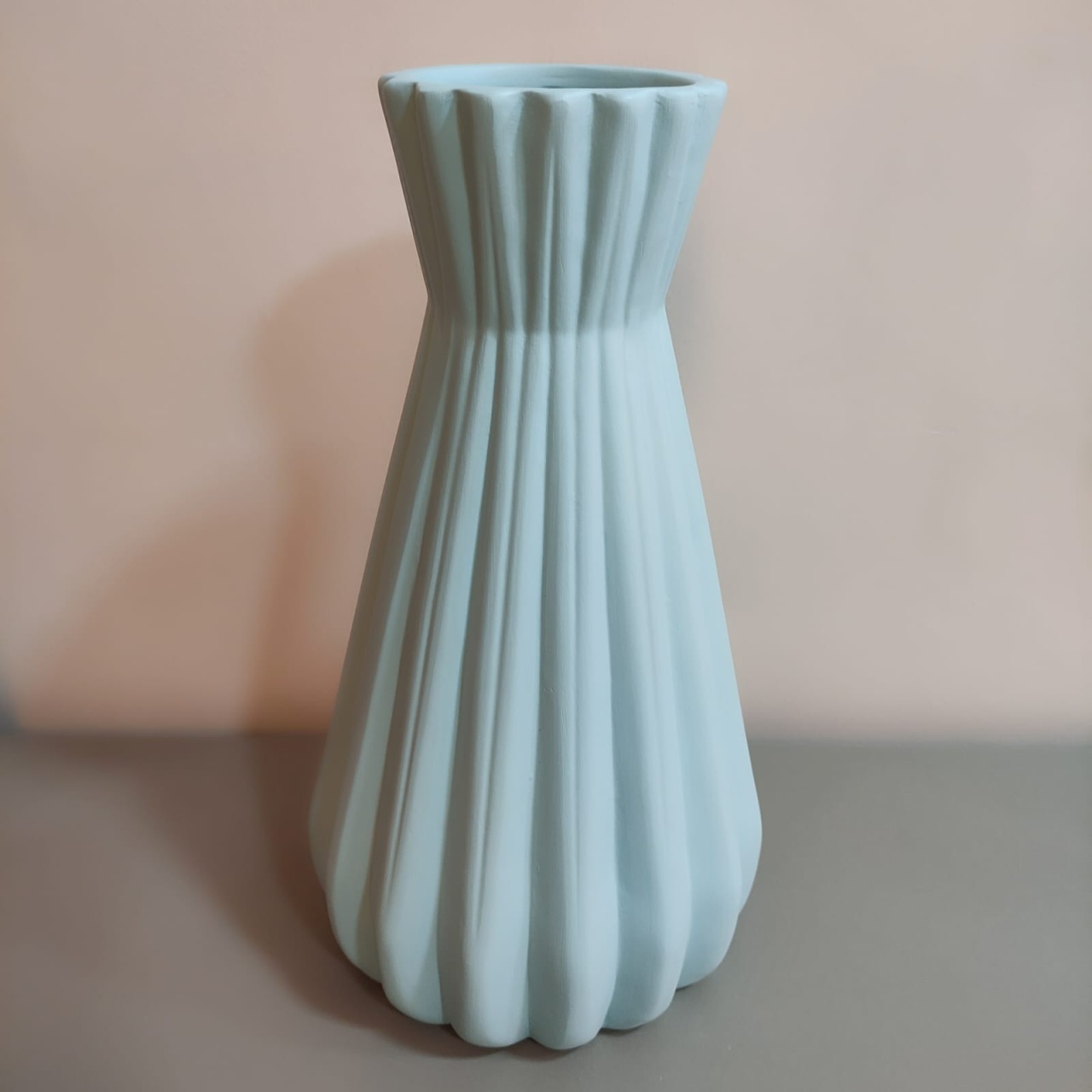 Vaso Madri Grande Azul Candy Fosco 33X18 - Felicittà Festas