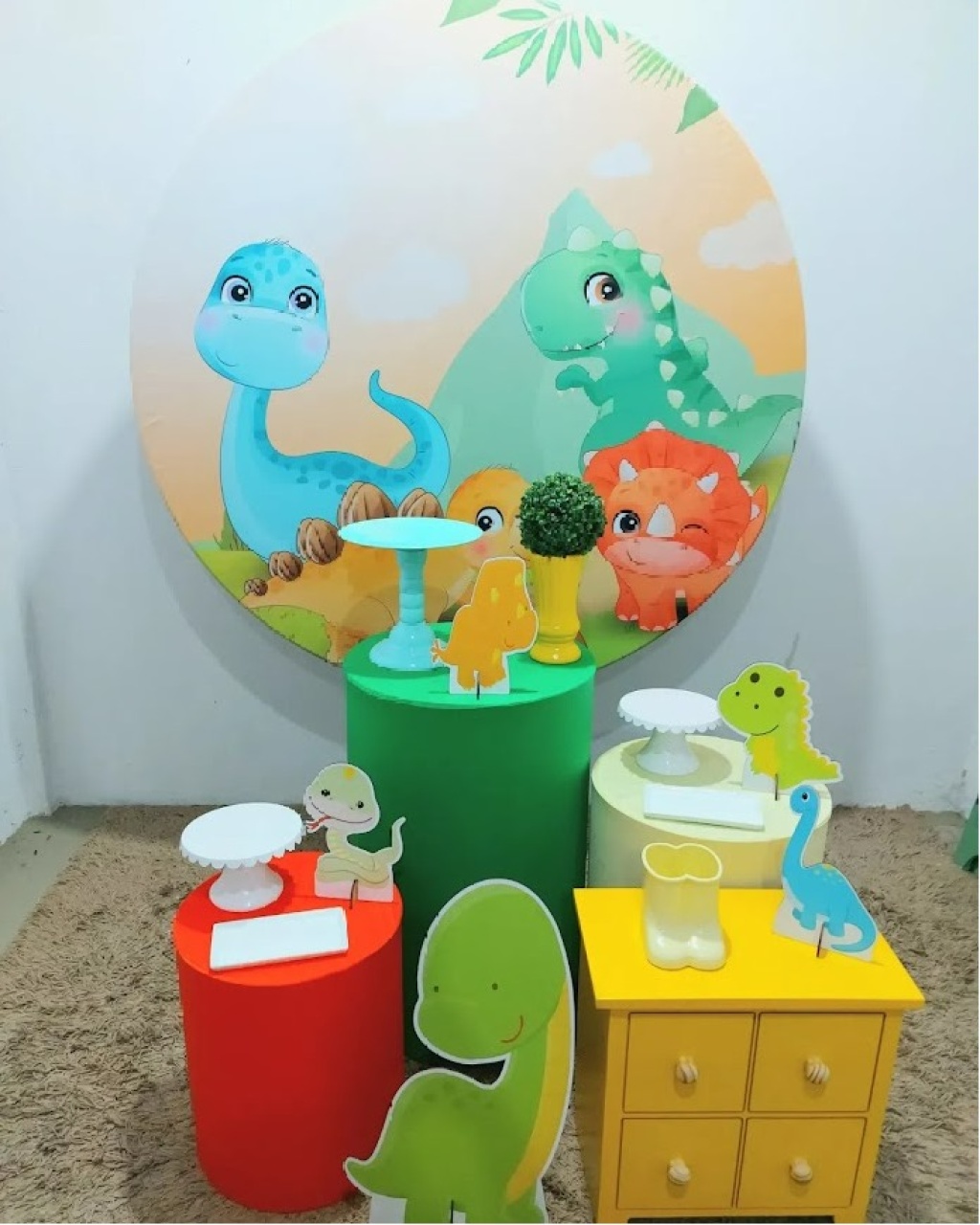 Dino Baby Kit Prata Especial - Felicittà Festas