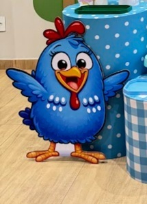 Display Galinha Pintadinha 80Cm 3D - Felicittà Festas