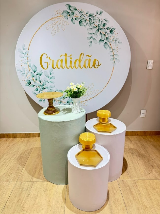 Gratidão Kit Prata - Adulto - Felicittà Festas