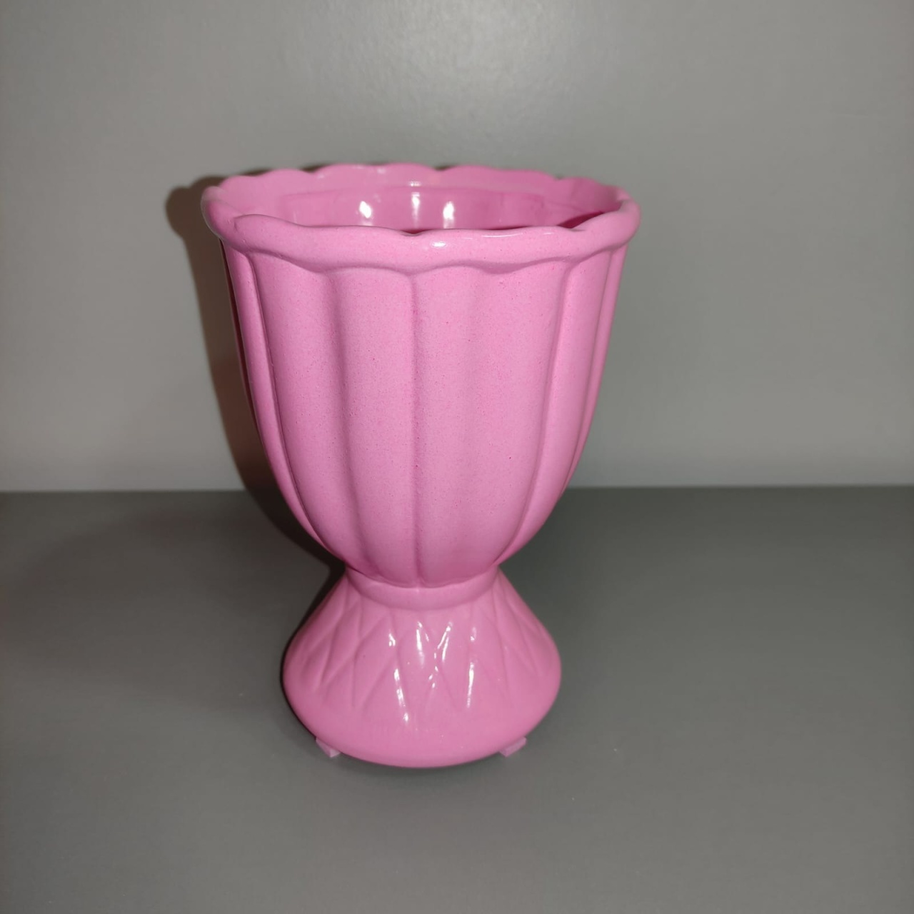Taça Frisada Peq - Rosa Barbie Candy 16,5X11,5Cm - Felicittà Festas