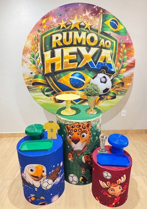 Copa Kit Prata Rumo Ao Hexa - Felicittà Festas