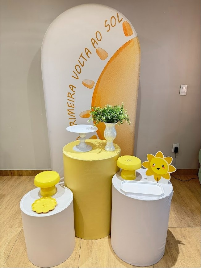 Primeira Volta Ao Sol Kit Prata Romano - Felicittà Festas