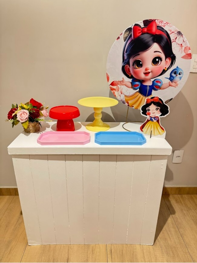 Festa Na Mesa Branca de Neve - Felicittà Festas