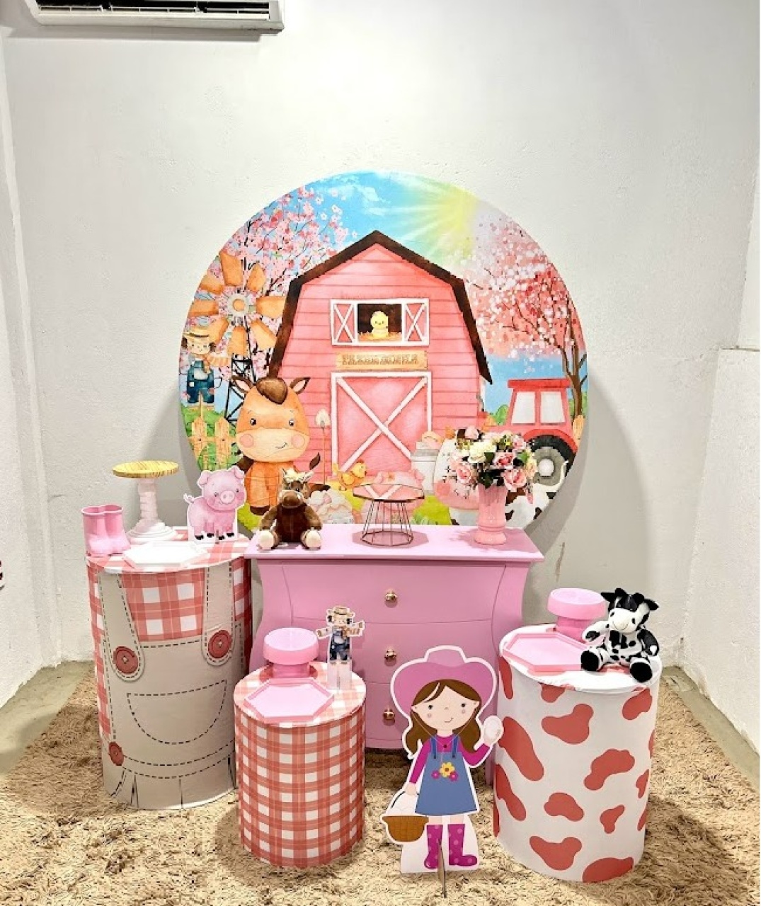 Fazendinha Rosa Kit Ouro - Felicittà Festas