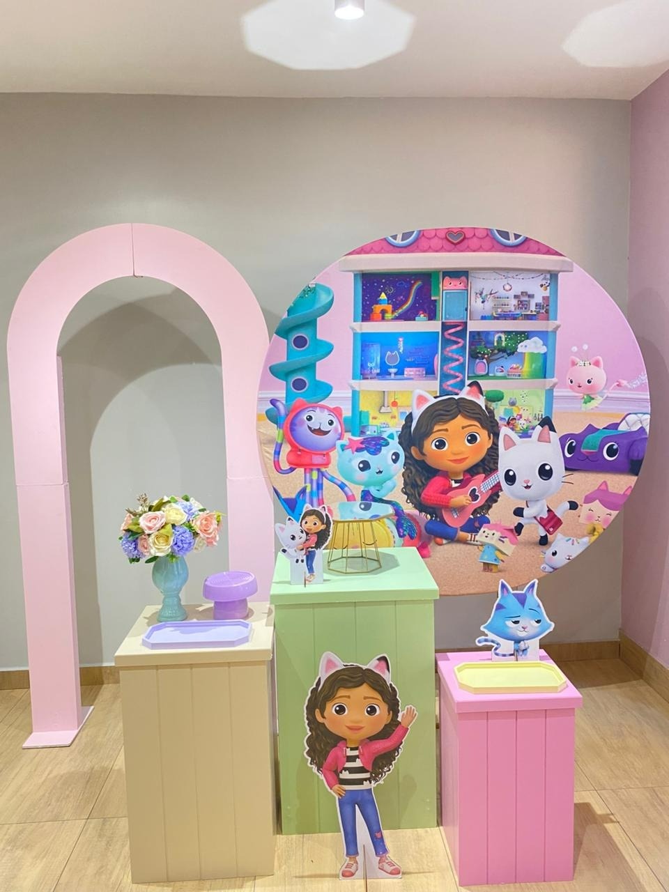 Casa Mágica da Gaby Kit Ouro Dois Painéis - Felicittà Festas
