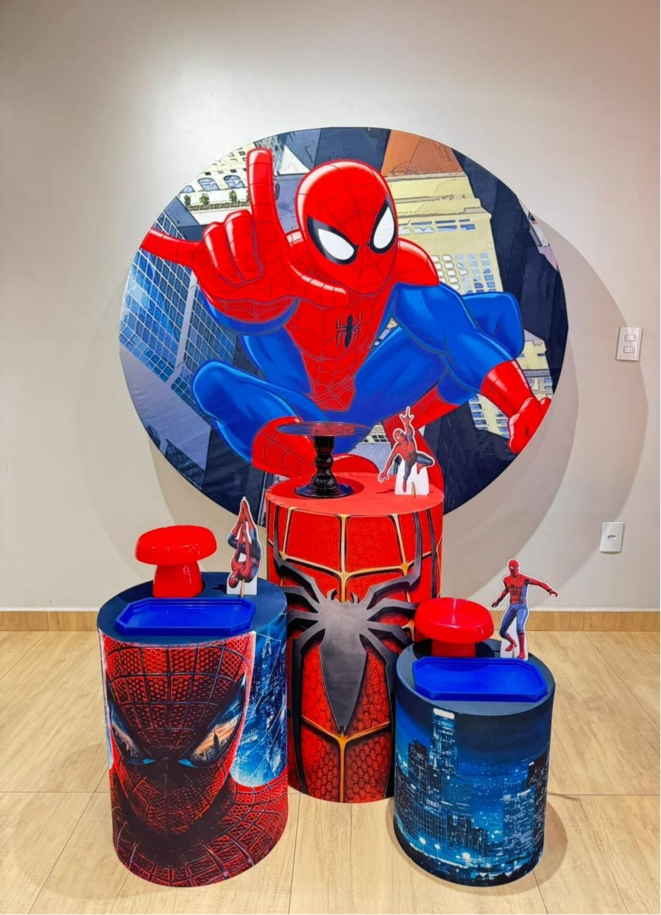 Homem Aranha Kit Prata - Felicittà Festas