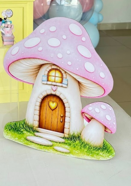 Cogumelo Display 80Cm de Altura - Felicittà Festas