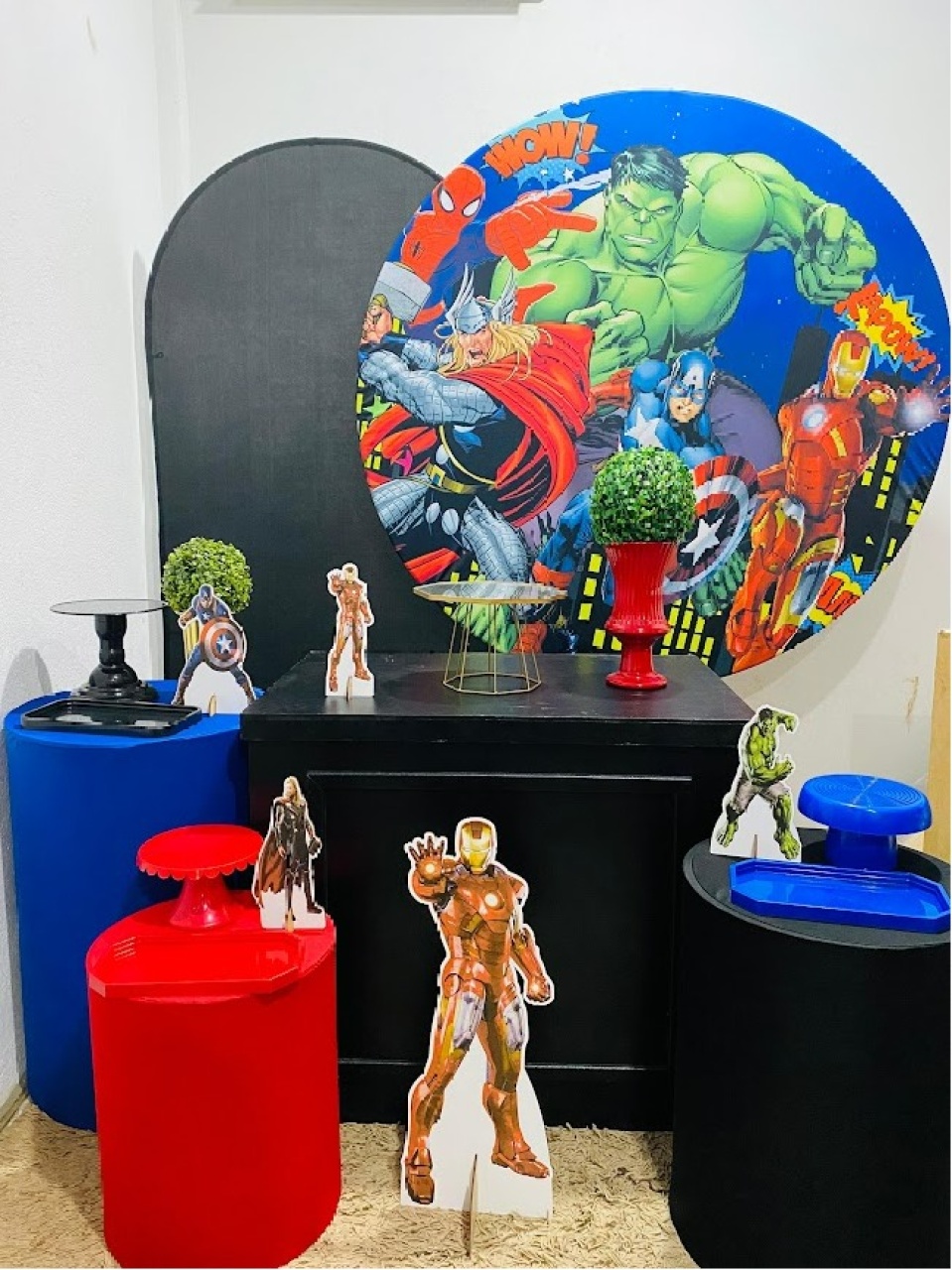 Vingadores Kit Diamante  - Felicittà Festas