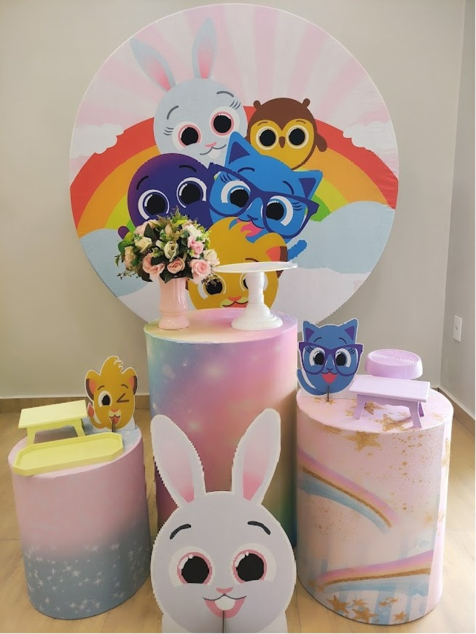 Bolofofos Feminino Kit Prata - Felicittà Festas