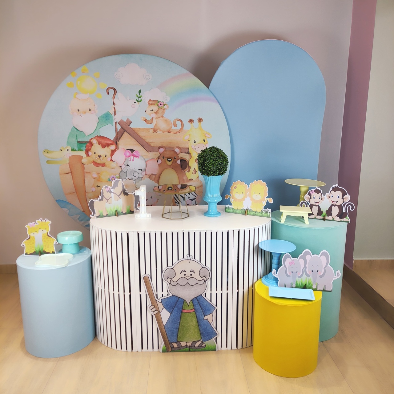 Arca de Noé Kit Diamante Mesa G - Felicittà Festas