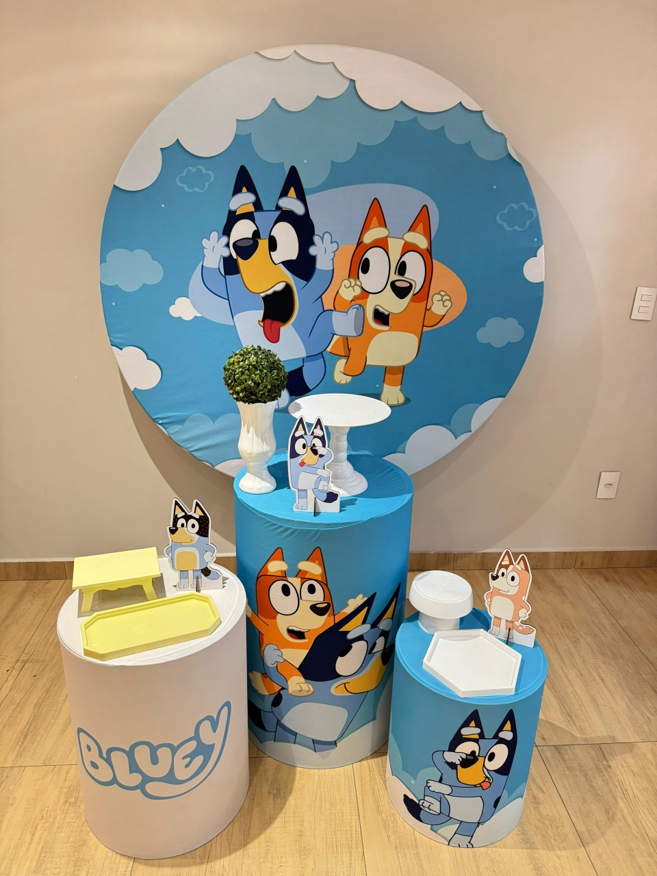 Bluey E Bingo Kit Prata Menino - Felicittà Festas