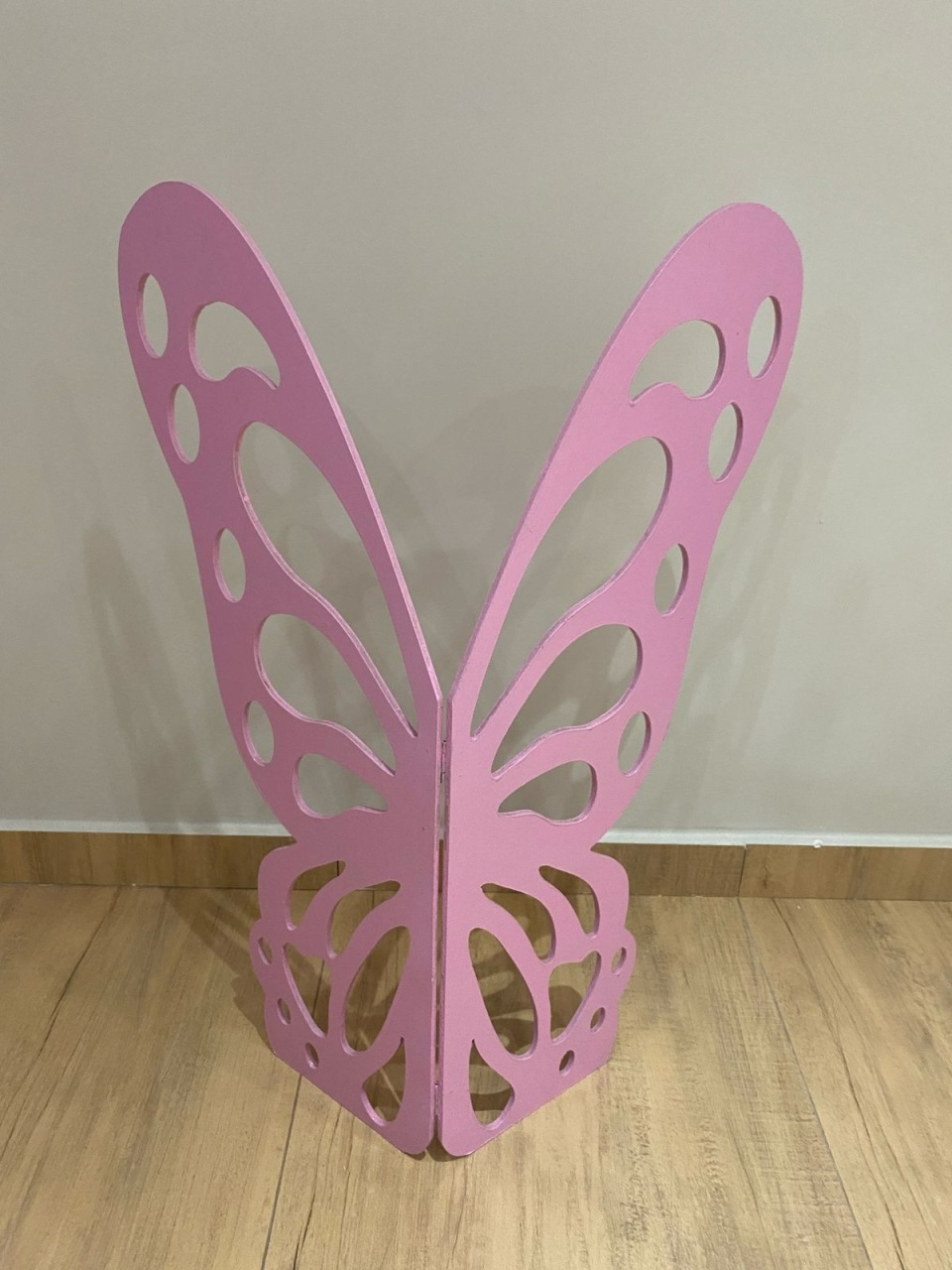 Borboleta de Pé 90Cm Rosa - Felicittà Festas