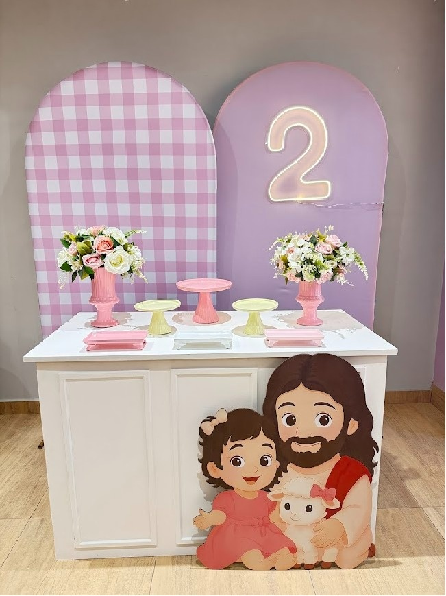 Jesus Meu Melhor Amigo Com Mesa Boisierie - Felicittà Festas