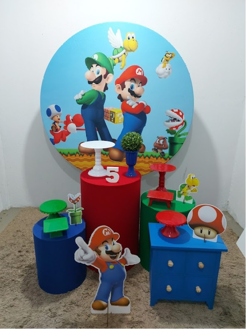 Mario Bross Kit Prata Especial - Felicittà Festas