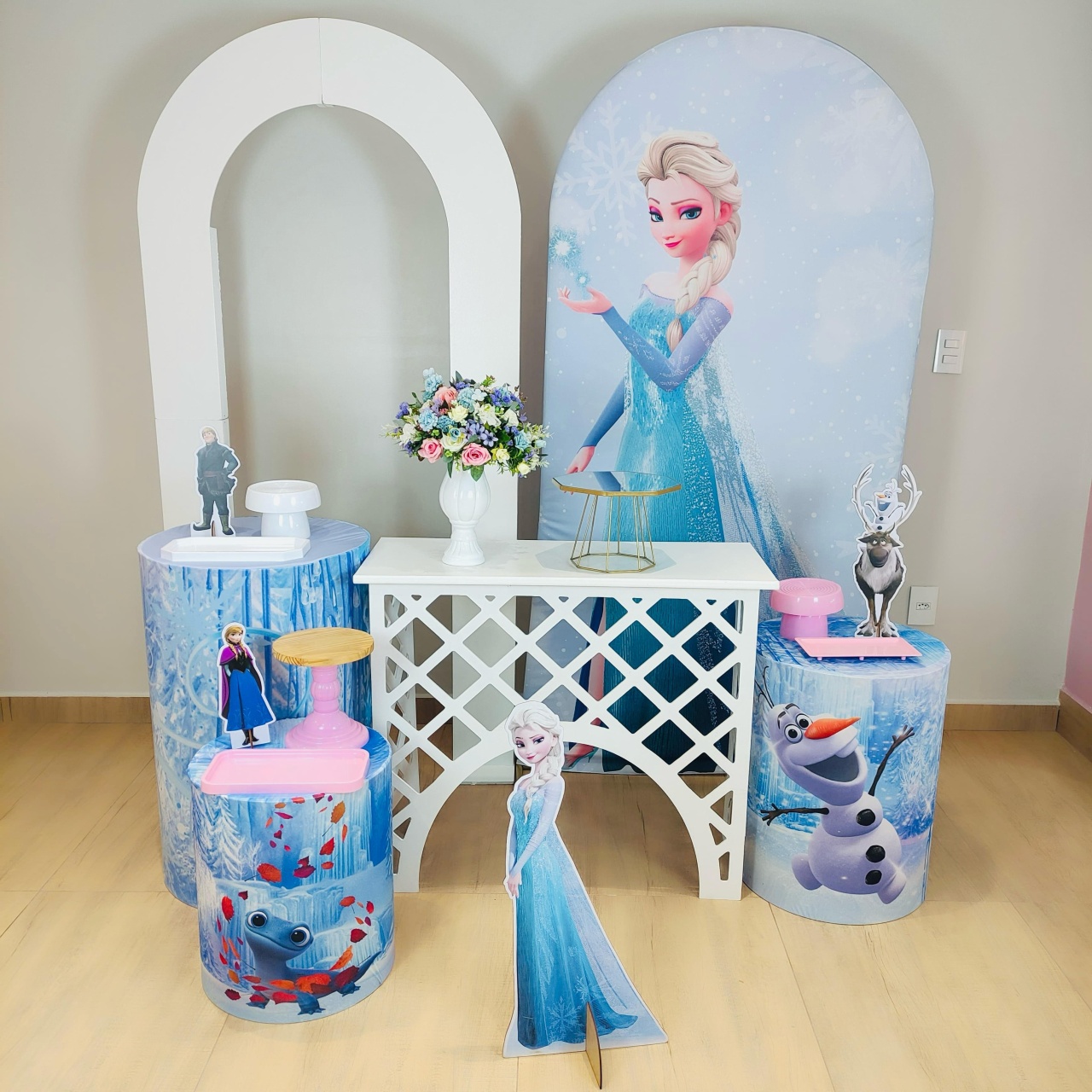 Frozen - Elza Kit Diamante Romano - Felicittà Festas