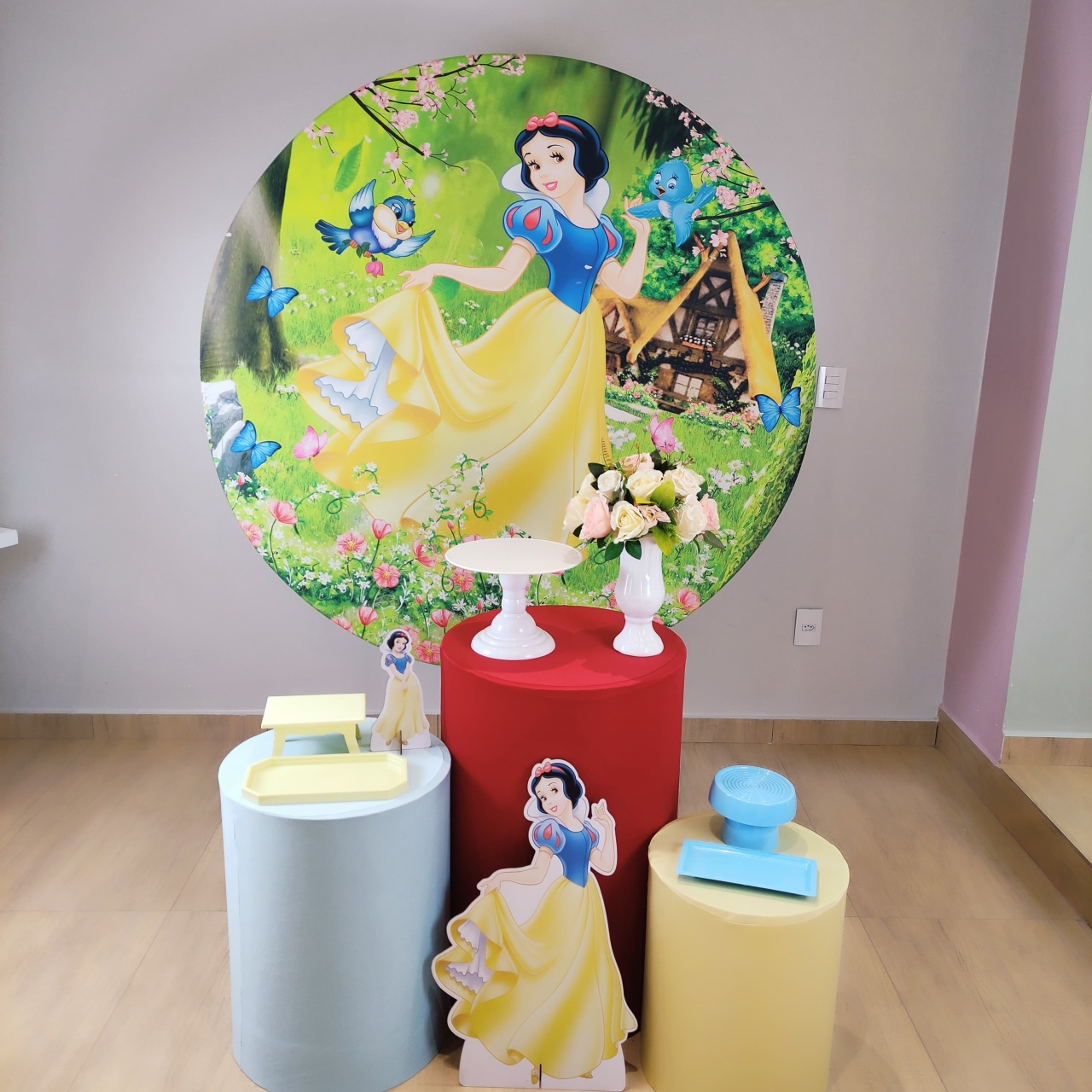 Branca de Neve Kit Prata - Felicittà Festas