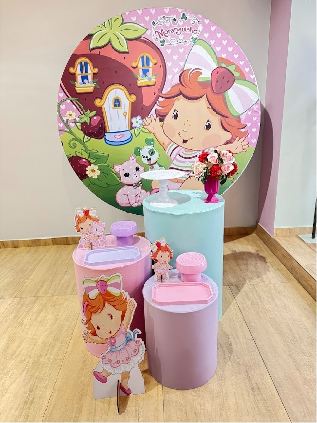 Moranguinho Baby Kit Prata - Felicittà Festas