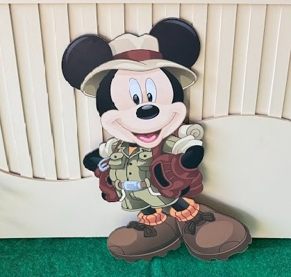 Display 3D Mickey Safari 70Cm - Felicittà Festas